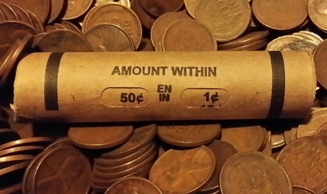 Wheat Penny Rolls 2 Rolls of 1909 1939 PDS Etsy