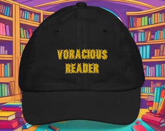 Voracious Reader (Youth Size) Baseball Cap