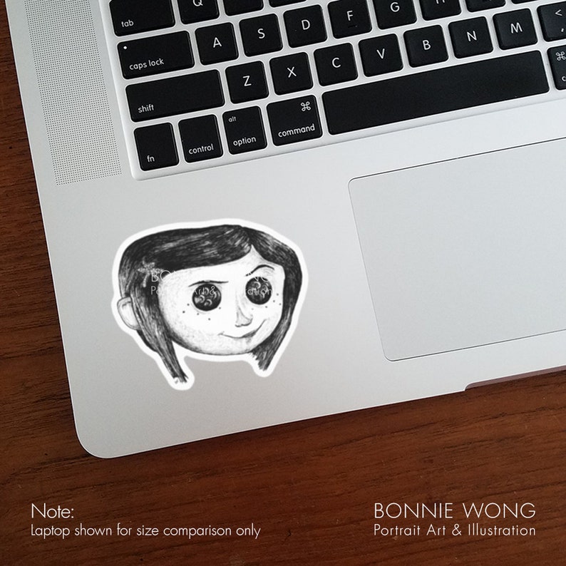 Coraline Sticker Pack Water Bottle Sticker Laptop Sticker Creepy Cute Horror Stickers Gothic Stickers Journal Sticker Cute Gift Coraline