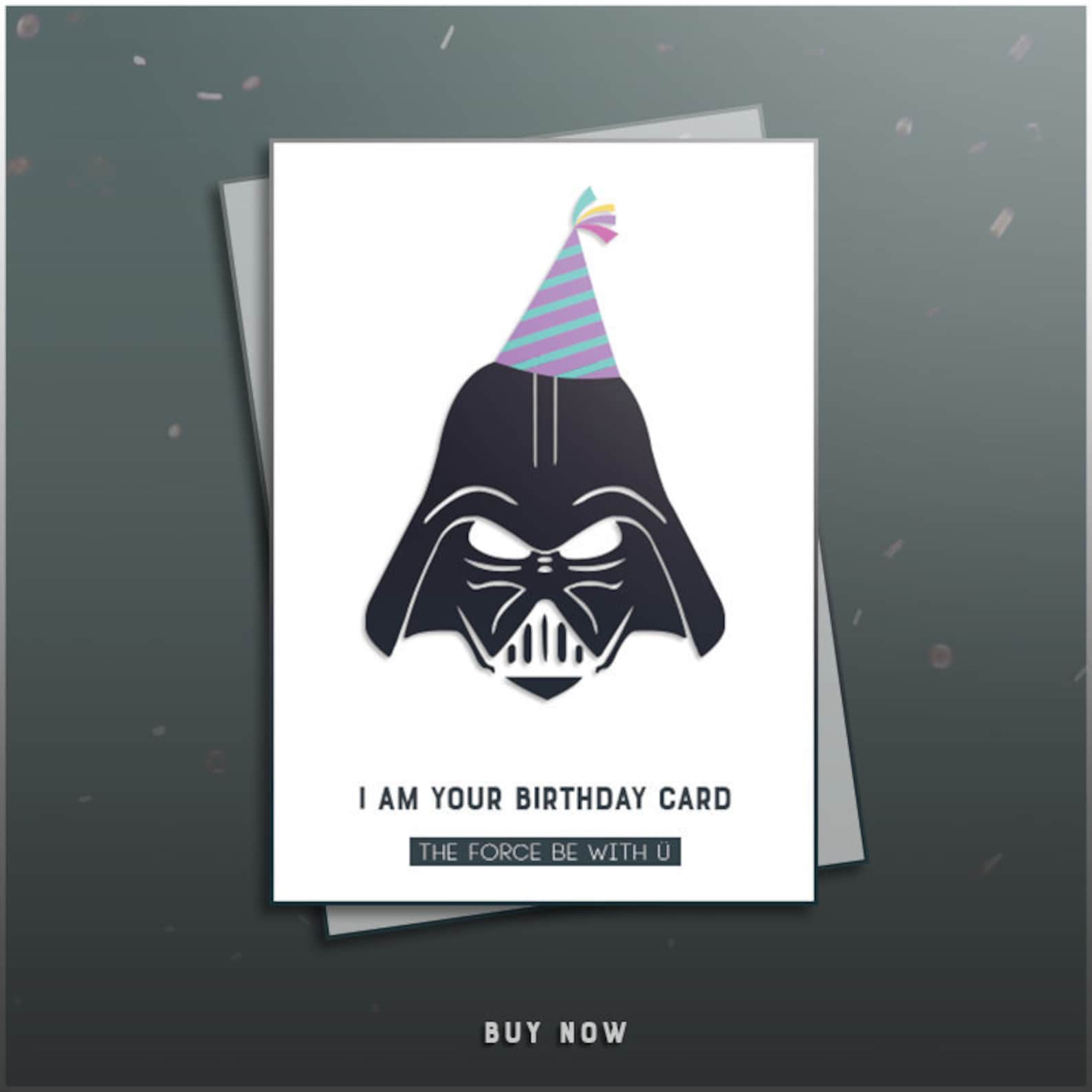 Star Wars Geburtstag Einladung Sendekarte Star Wars Karte Etsy