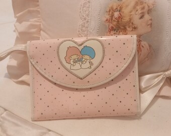 Sanrio 1976 !! Porta documenti Little Twin Stars  Sanrio vintage VERY RARE