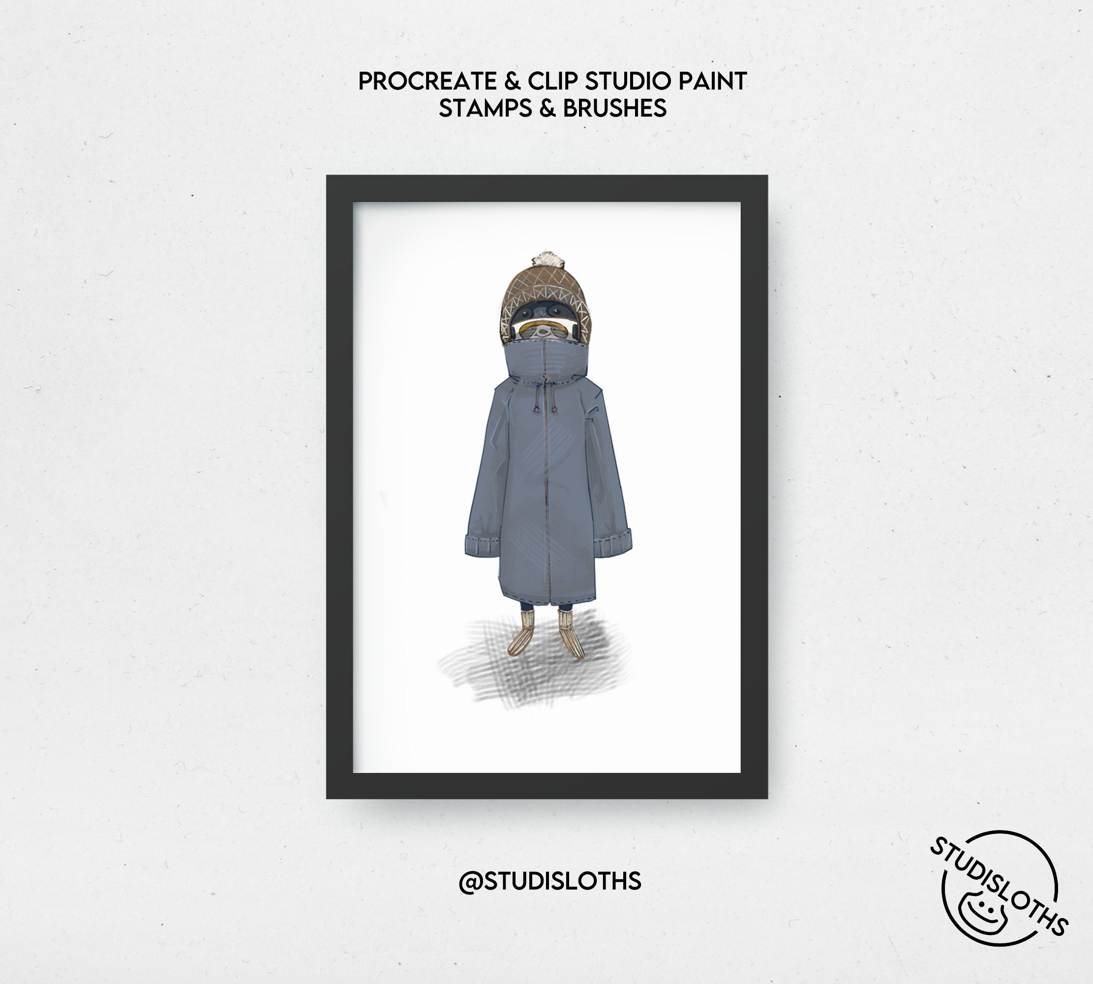 200 Romantic Stamp Pack for Procreate & Clip Studio Paint Includes Stamps and Brushes for