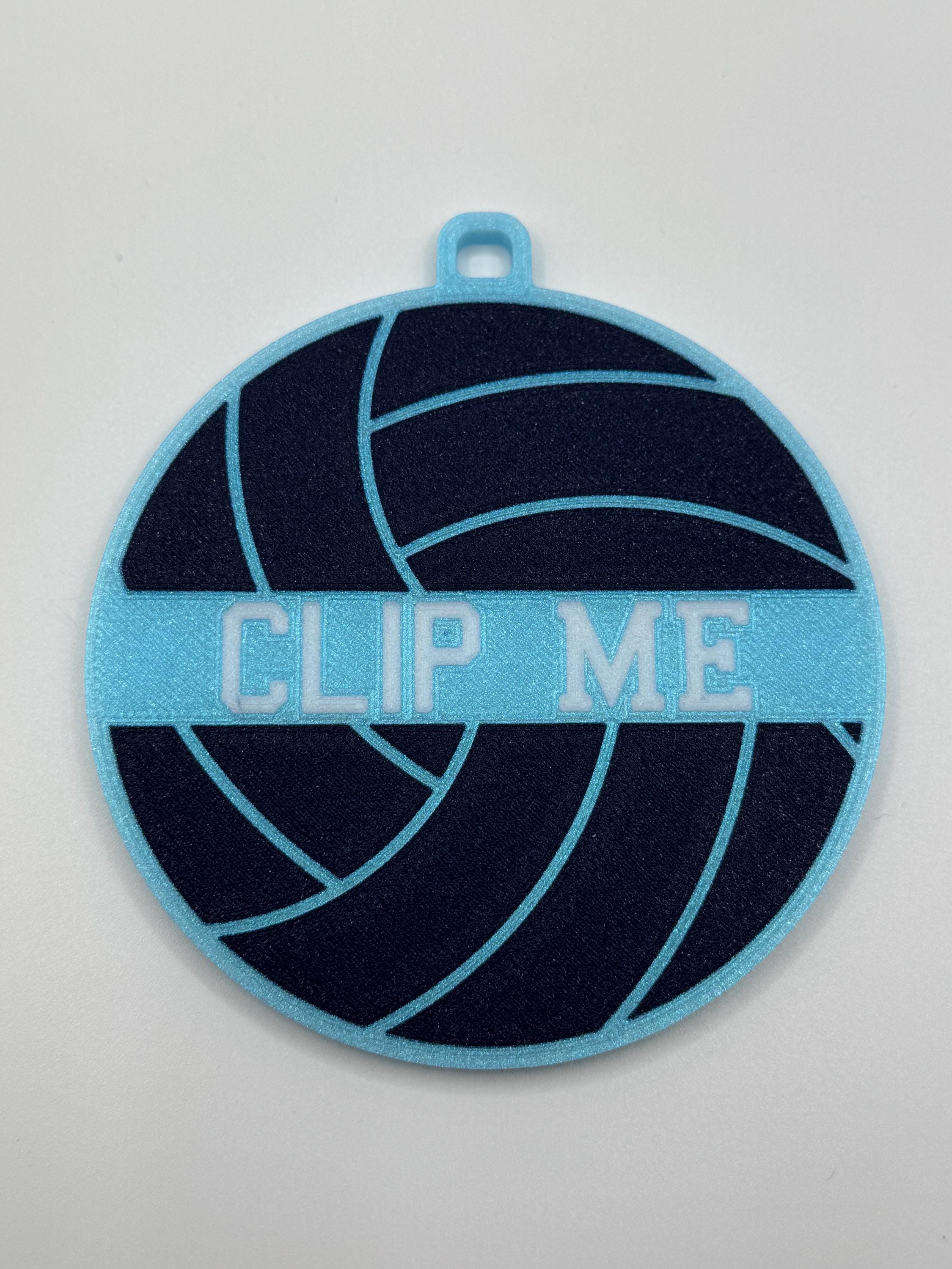 Volleyball Pin Holder Keychain for Backpack- Free Shipping - Etsy