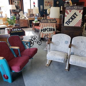Second hand on sale theatre seats