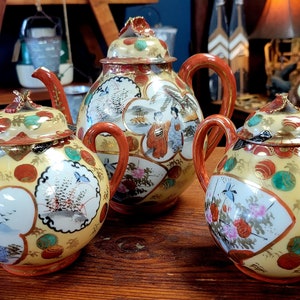 Tea Set Kutani Japanese
