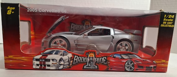 ERTL- "1 Badd Ride" Series-2005 Chevrolet Corvette C6 1/24 Scale Die Cast