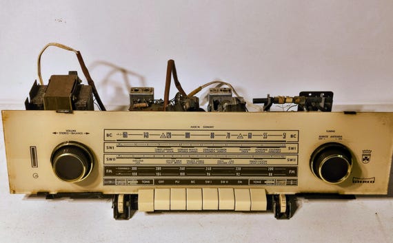 Grundig Mandello Tuner amplifier 1960's AM FM Shortwave