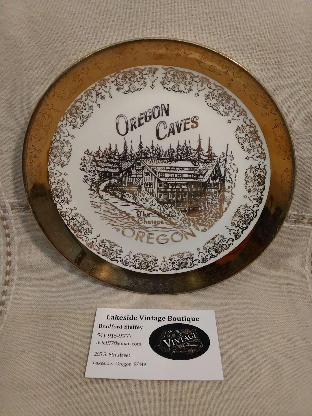 50s Oregon Plate - Etsy