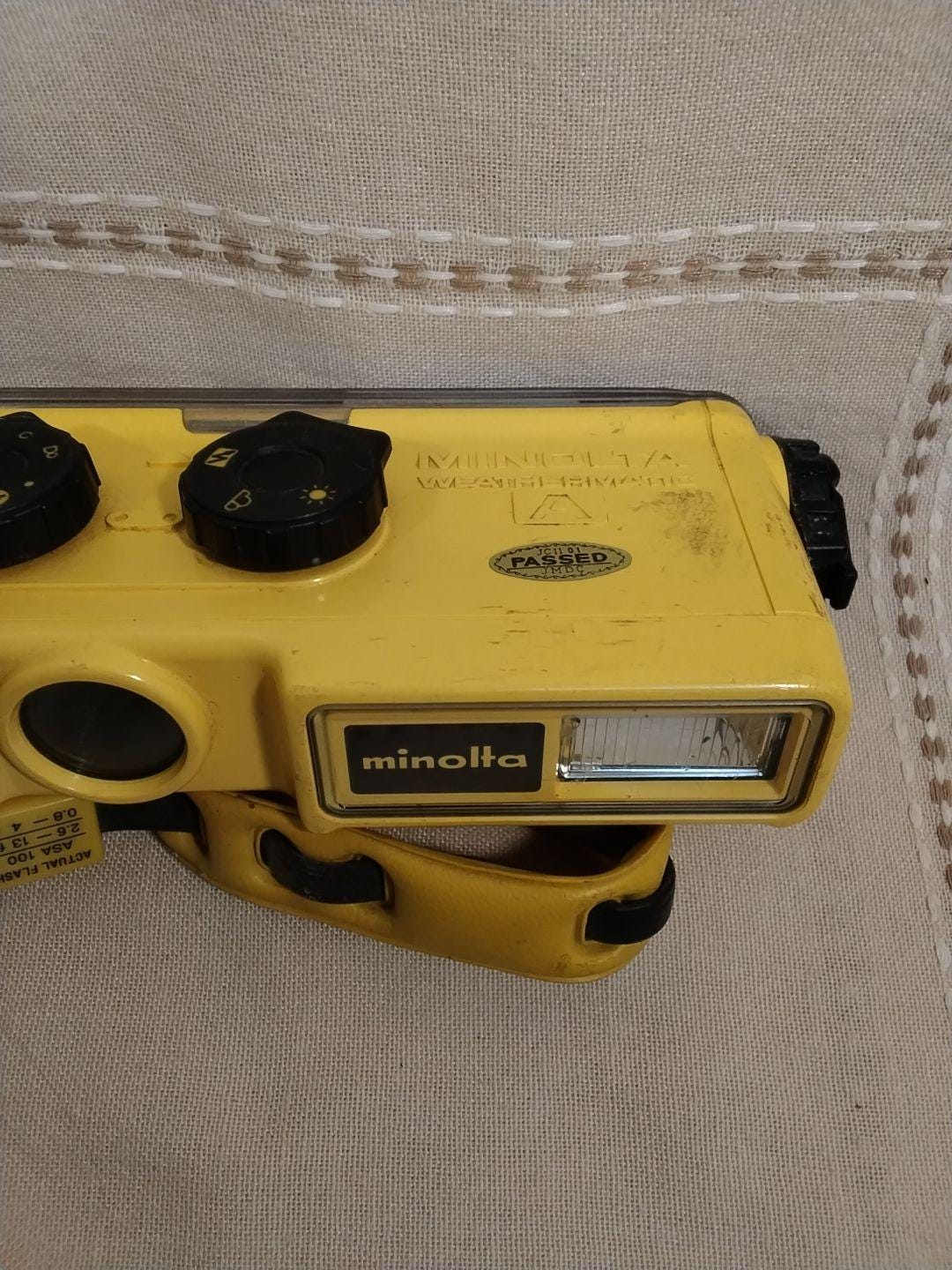 Vintage Minolta Weathermatic A 110 Film Camera – Waterproof