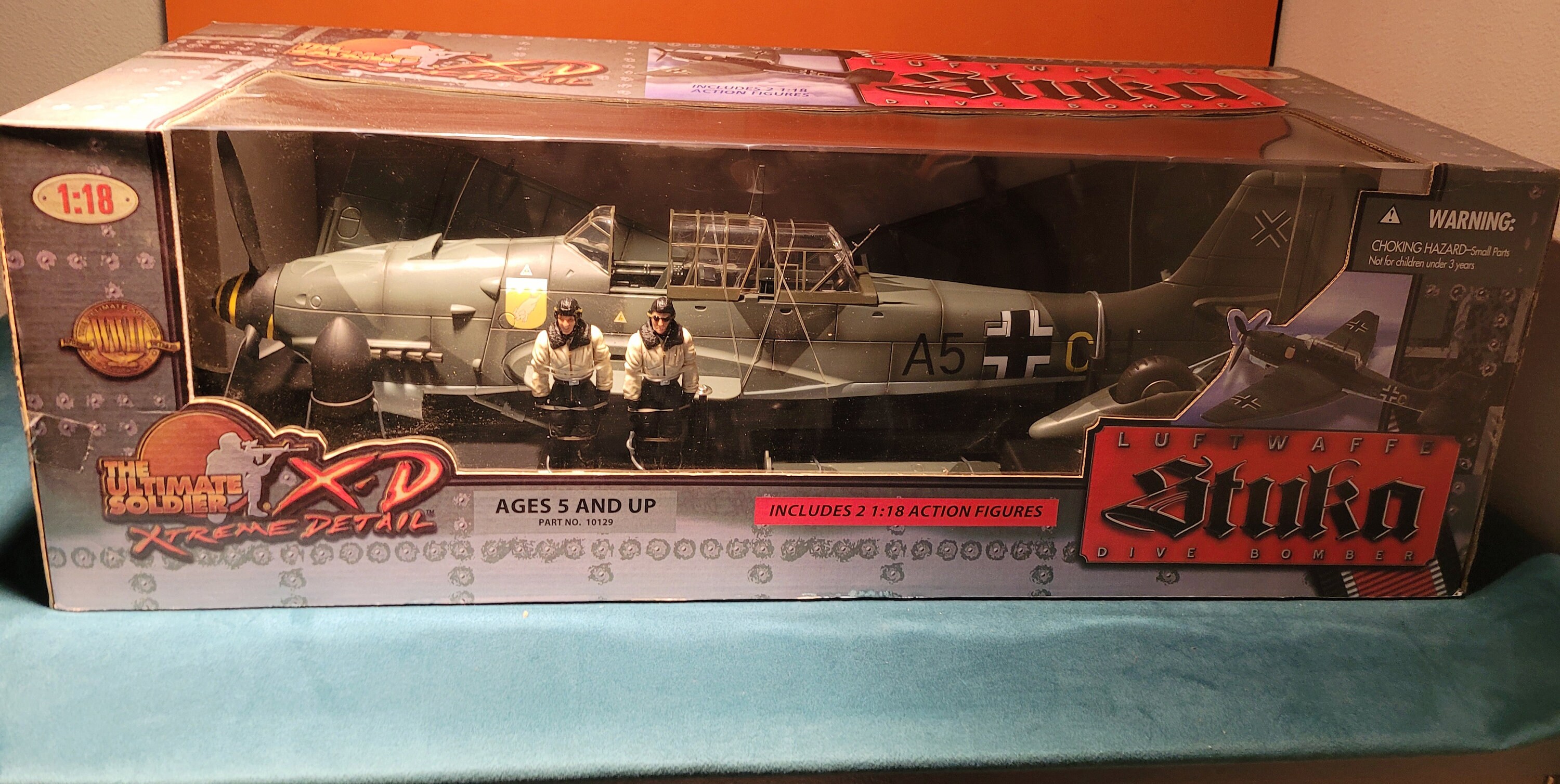 【現状品】21st センチュリートイズ Ju-87B STUKA 1:18 21st Century Toys 1/18 scale Airplane/Action Figure- 10129 for