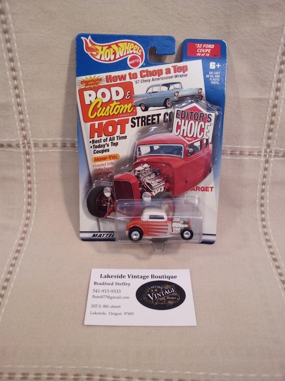 Hot Wheels '32 Ford Coupe, Rod & Custom Magazine Editors Choice 25