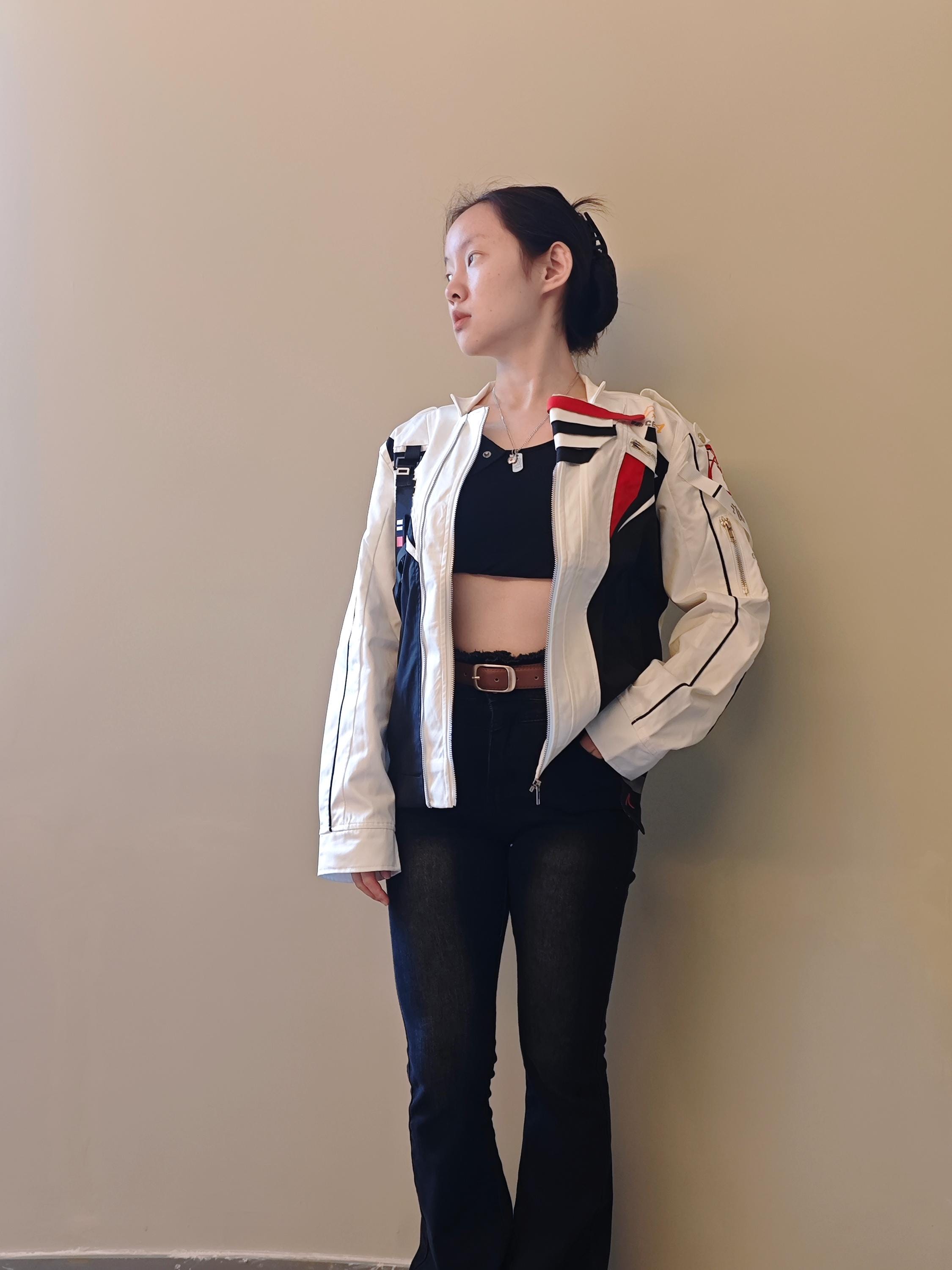 カレブDAAジャケット（ホワイトバージョン）、ボーイフレンド