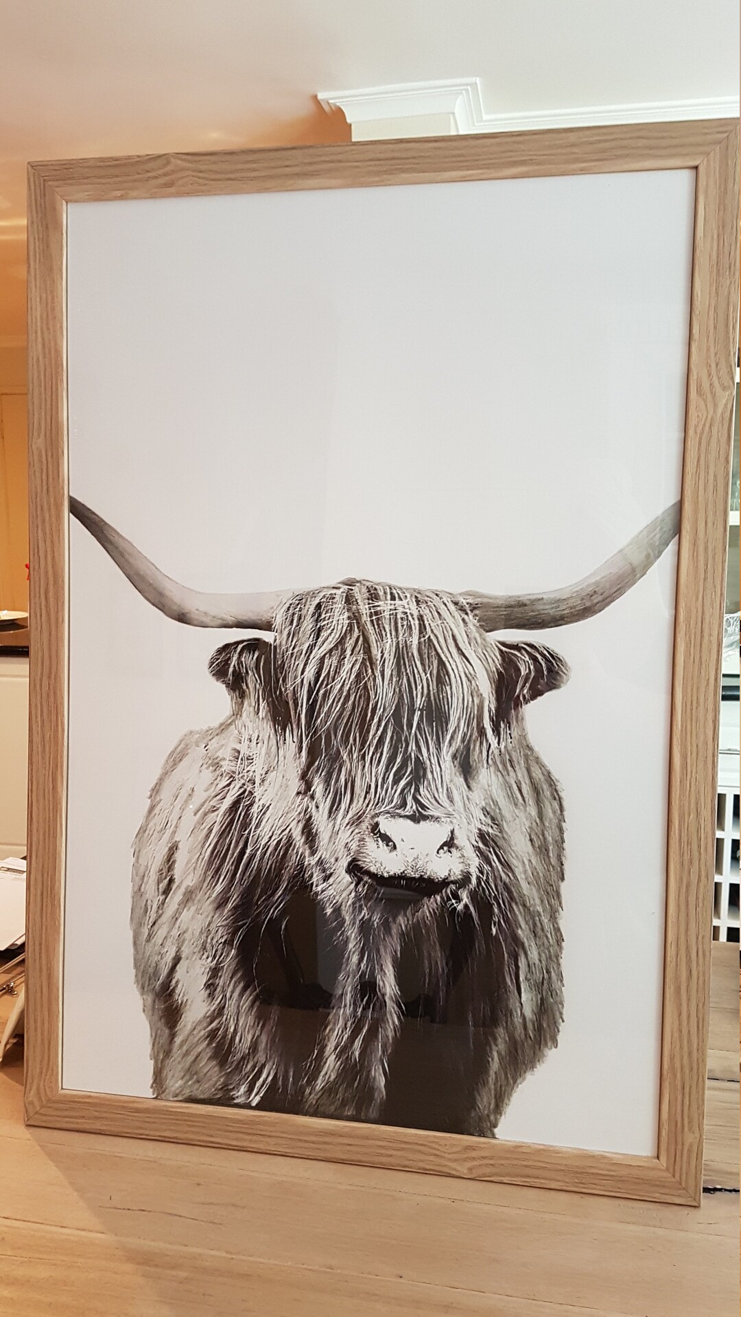 Wild Yak Large Framed Pencil Sketch Etsy