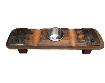 Rustic Stave Cigar Tray