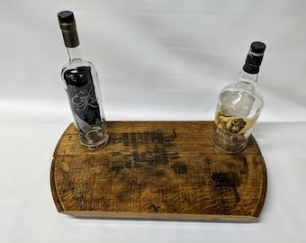 Bourbon barrel tray