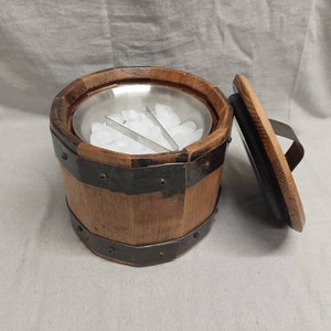 Ice bucket, bourbon barrel ice bucket image 2