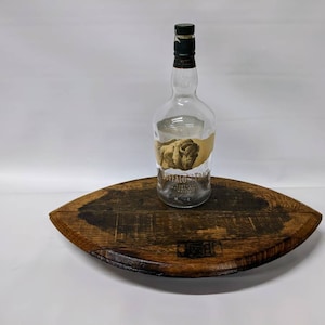 Bourbon barrel tray