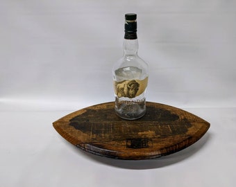 Bourbon barrel tray
