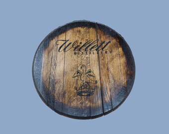 Engraved logo lazy susan, tray, or wall art