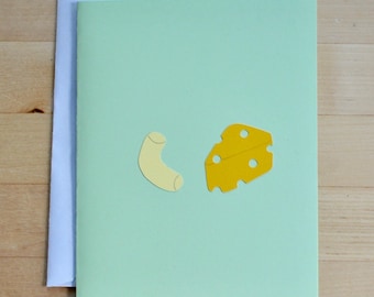mac + cheese card  | birthday | thank you | friendship | anniversary | valentine