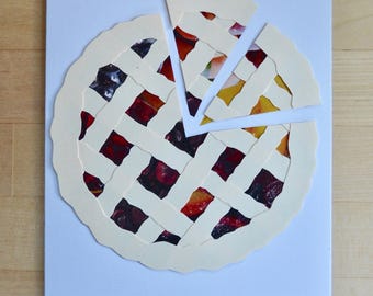 pie, please! greeting card | birthday | friendship | anniversary | baby | thank you | invitation