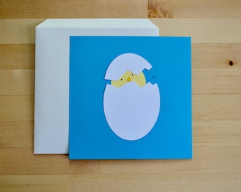 hi i'm new here - baby shower card | thank you | congratulations