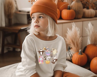 Pumpkin king kids crewneck sweater