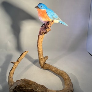 Birds,song birds.wooden carving.decorative figurine,sculpture, home decor