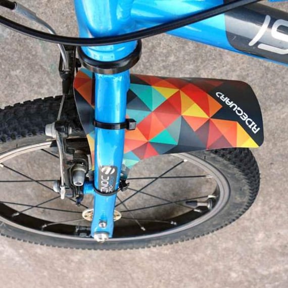 1//2 Set PP Cycling Mountain Bike Front Fender Guards Mudguard With 6 cable ties