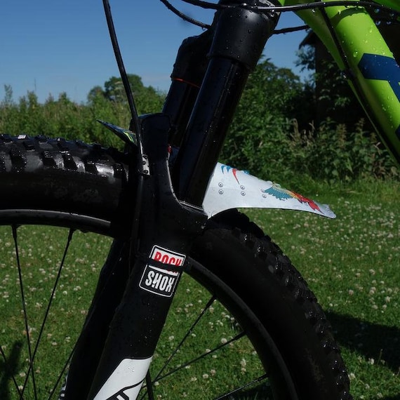 Geo Orange Ride Guard Garde-Boue pour VTT et VTT Garde-Boue Avant et arri/ère Fabriqu/é au Royaume-Uni