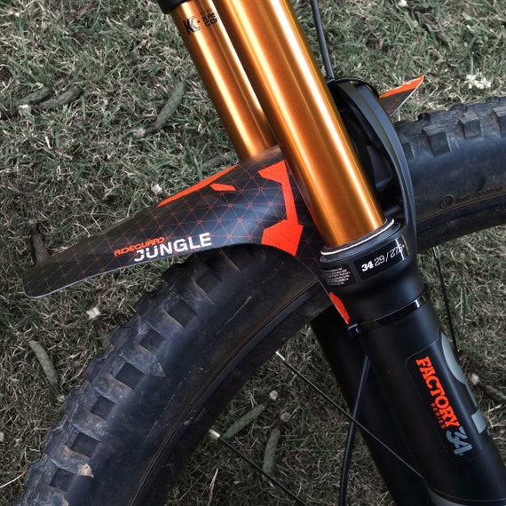 Front MTB Mudguard RideGuard PF1 Enduro Guard Mountain Bike Fender UK Mde Canopy