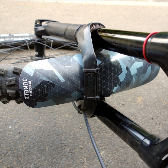 Front MTB XL Mudguard RideGuard BFG Enduro Guard Mountain Bike Fender Jungle Ash