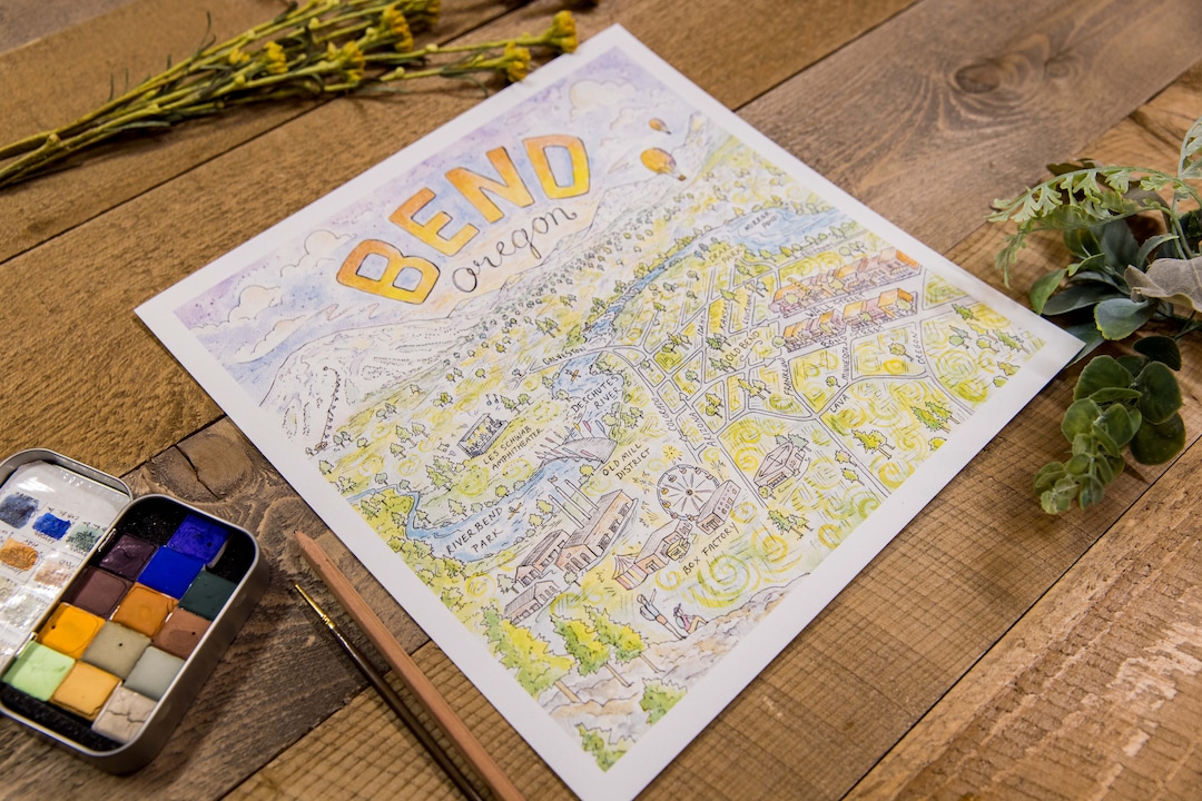 Downtown Bend Oregon - Etsy