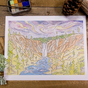 Tumalo Falls Mosaic