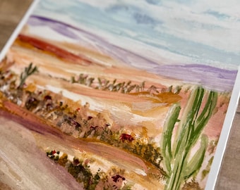 Saguaro National Park | Watercolor Art Print