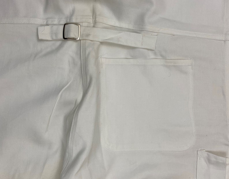 Size 48 Original 1970s White British Men/'s Overalls by /'Faithful/'
