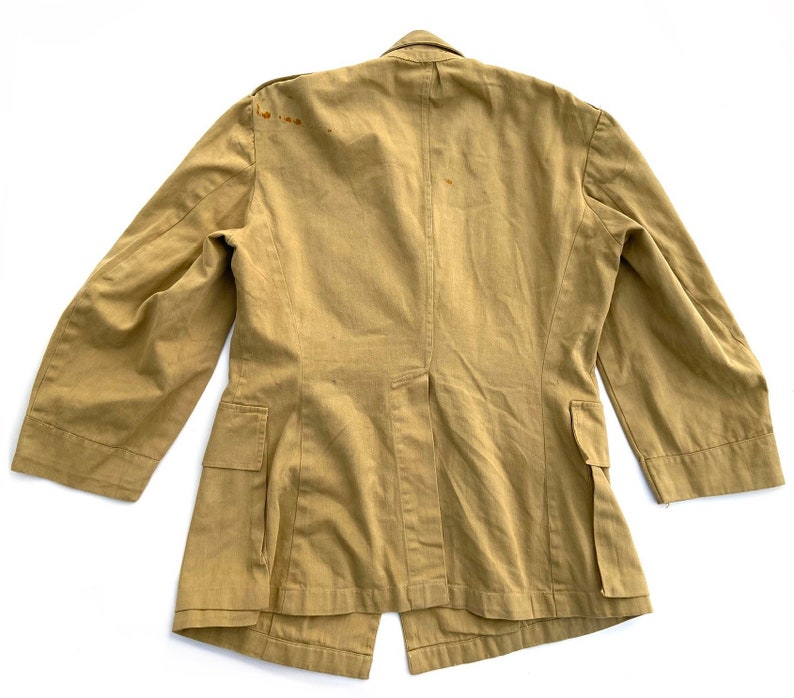 Original 1940s Khaki Drill Bush Jacket | Etsy