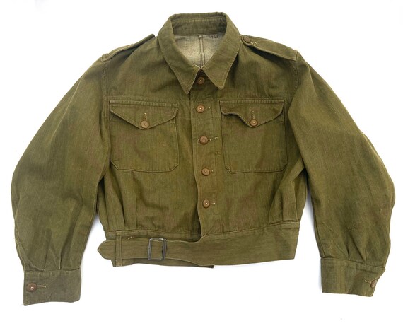 Original Vintage British Army Battledress Blouse