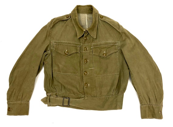 Original 1945 Dated British Army Denim Battledress