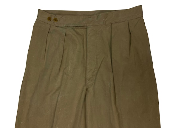 Original WW2 British Army Khaki Drill 