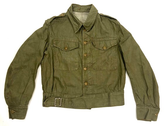 Original 1954 Dated British Army Denim Battledress