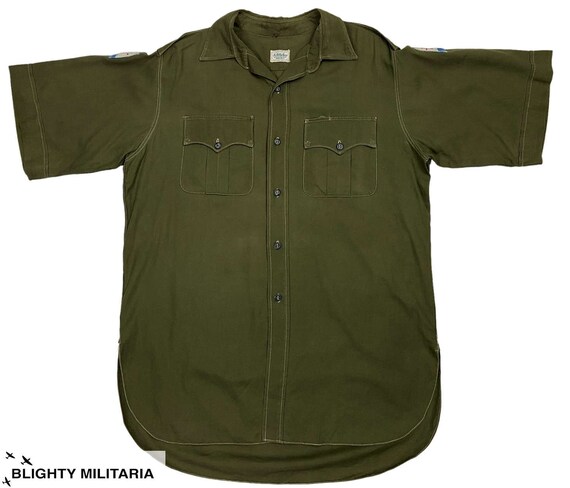 british army jungle shirt