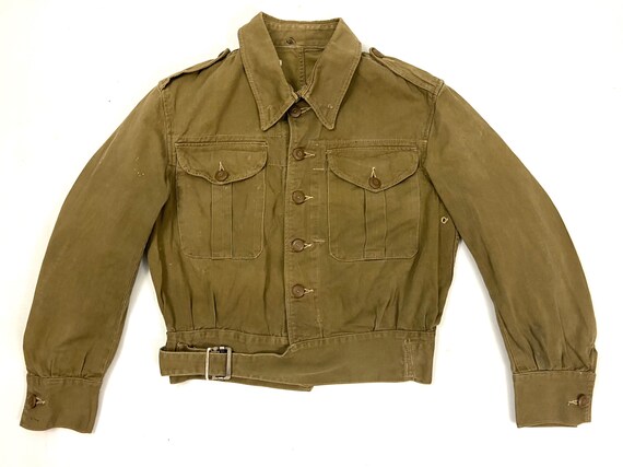 Original Early WW2 British Army Denim Battledress