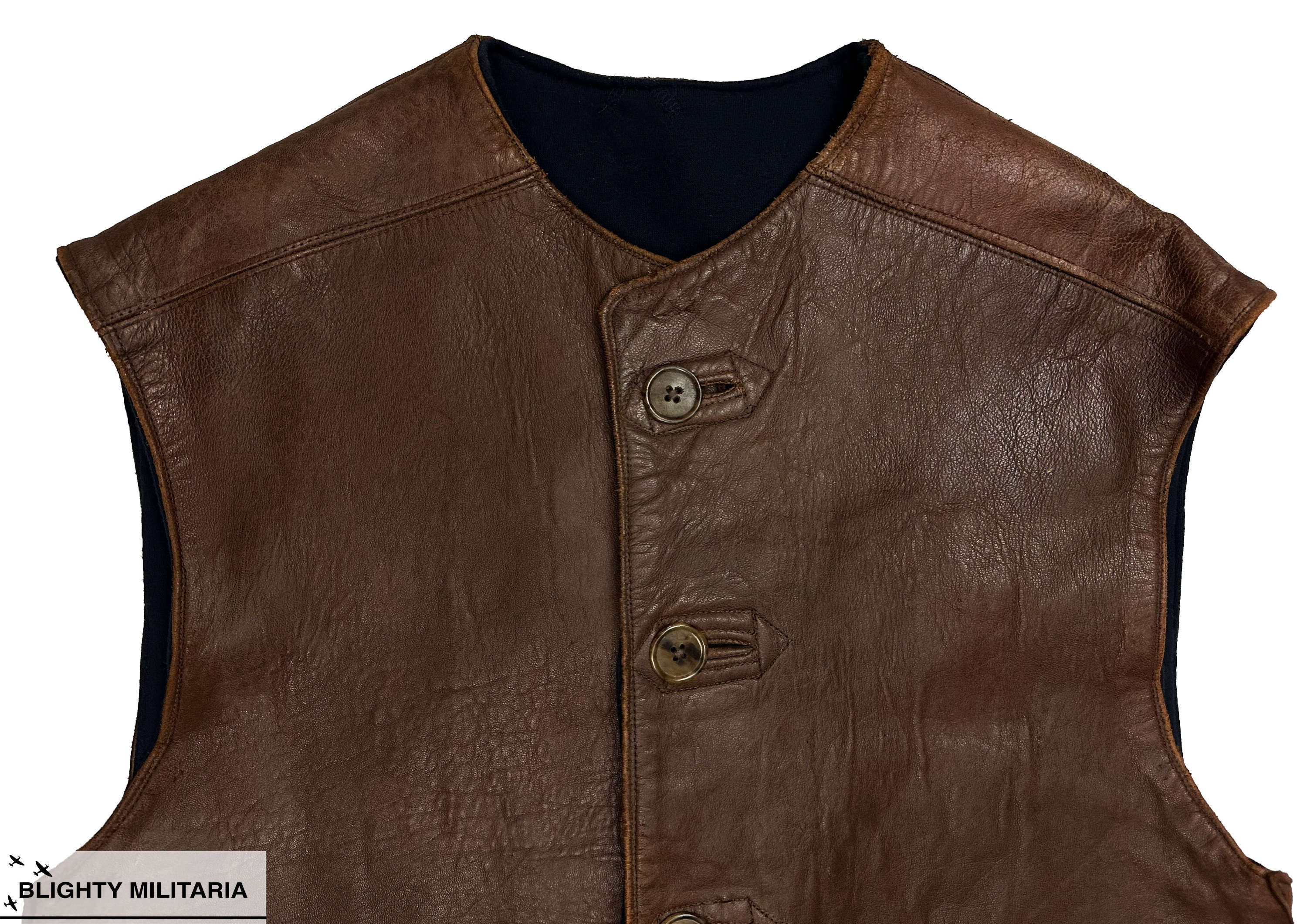 Seltenes Original von 1941 der RAF Leather Jerkin Size 2 Etsy
