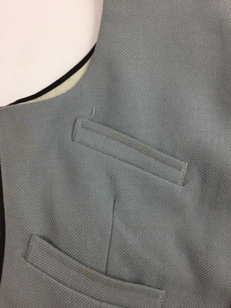 1950s British Railways Grey Men/'s Vest