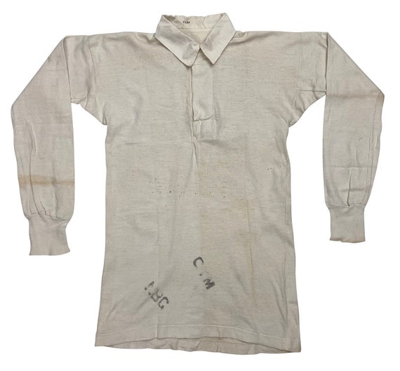 Original 1940s Royal Navy PT Sports Shirt