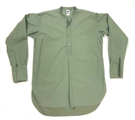 Original 1950s British Army Officers Collarless Sh