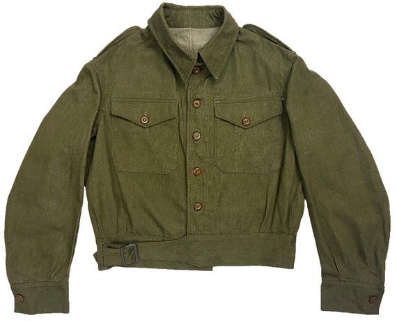 Original 1953 Dated British Army Denim Battledress