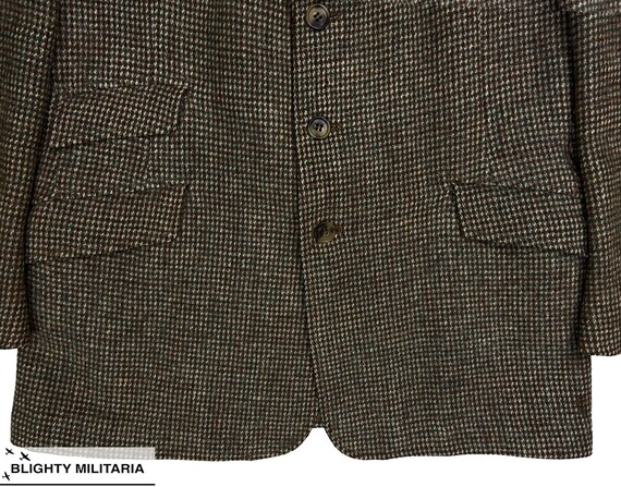 Original 1940s British Harris Tweed Hacking Jacket by… - Gem