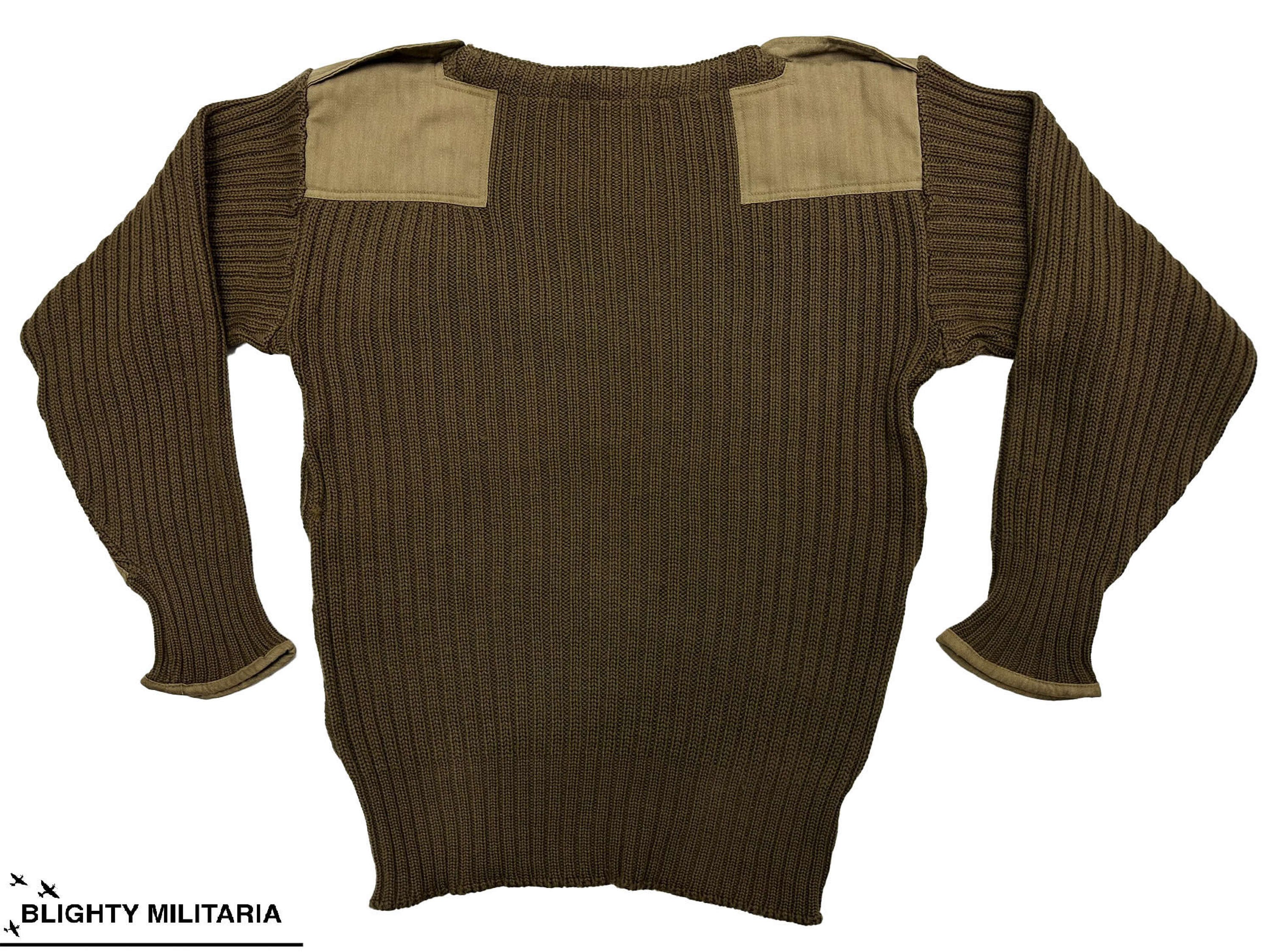 Original 1962 Dated 1955 Pattern British Army jumper s Heavy Size 3 Etsy